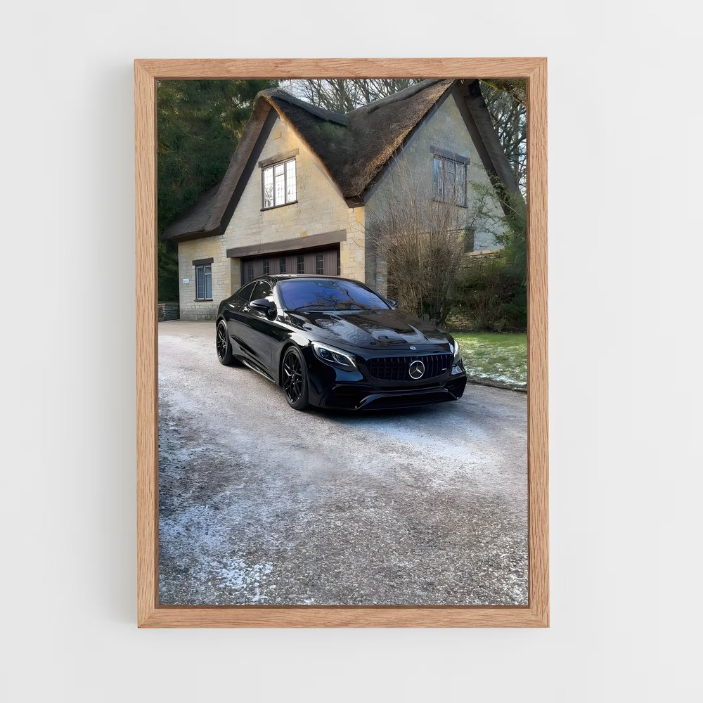 Poster raffiné S amg – affiche Mercedes (vue 4)